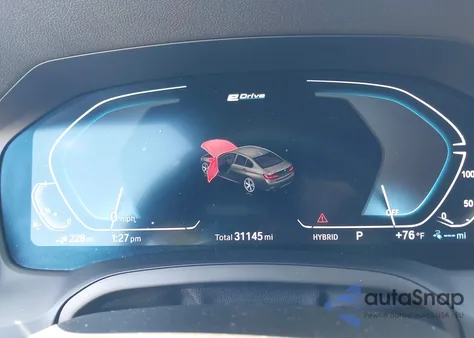 2021 BMW 3 Series 330E xDrive из США, поврежденный, VIN 3MW5P9J03M8C12629